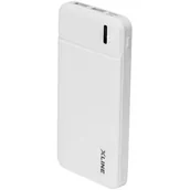 Powerbanki - Powerbank XLINE XPB120W 10000 mAh Biały - miniaturka - grafika 1