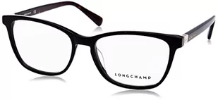 LONGCHAMP Damskie okulary LO2647, czarne/HAVANA, 51 - Okulary korekcyjne, oprawki, szkła - miniaturka - grafika 1