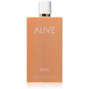 Balsamy i kremy do ciała - Hugo Boss BOSS Alive perfumowane mleczko do ciała dla kobiet 200 ml - miniaturka - grafika 1