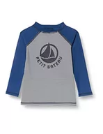 Kąpielówki dla chłopców - Petit Bateau chłopięce stroje kąpielowe A06Q0, niebieski/biały, 5A 5 lat, Niebieski/biały - miniaturka - grafika 1