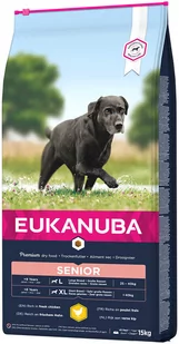 Eukanuba Caring Senior Large Breed, kurczak - 15 kg Dostawa GRATIS! - Sucha karma dla psów - miniaturka - grafika 1