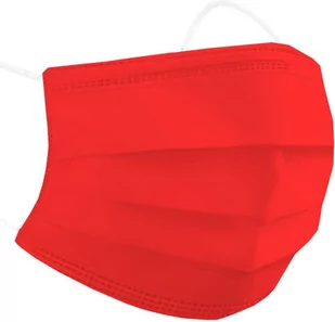 Star Nail Maseczka ochronna bawełniana  wielokrotnego użytku. Czerwona MASKA BAWEŁNA CZERWO - Pozostałe akcesoria do kąpieli i SPA - miniaturka - grafika 1