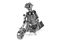 Pozostałe akcesoria barmańskie - Stojak na wino Motocyklista - miniaturka - grafika 1