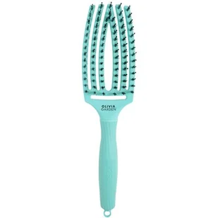 Olivia Garden Finger Brush Combo Medium , Szczotka do Rozczesywania Włosów i Masażu, MINT Włosie Dzika - Szczotki i grzebienie do włosów - miniaturka - grafika 1