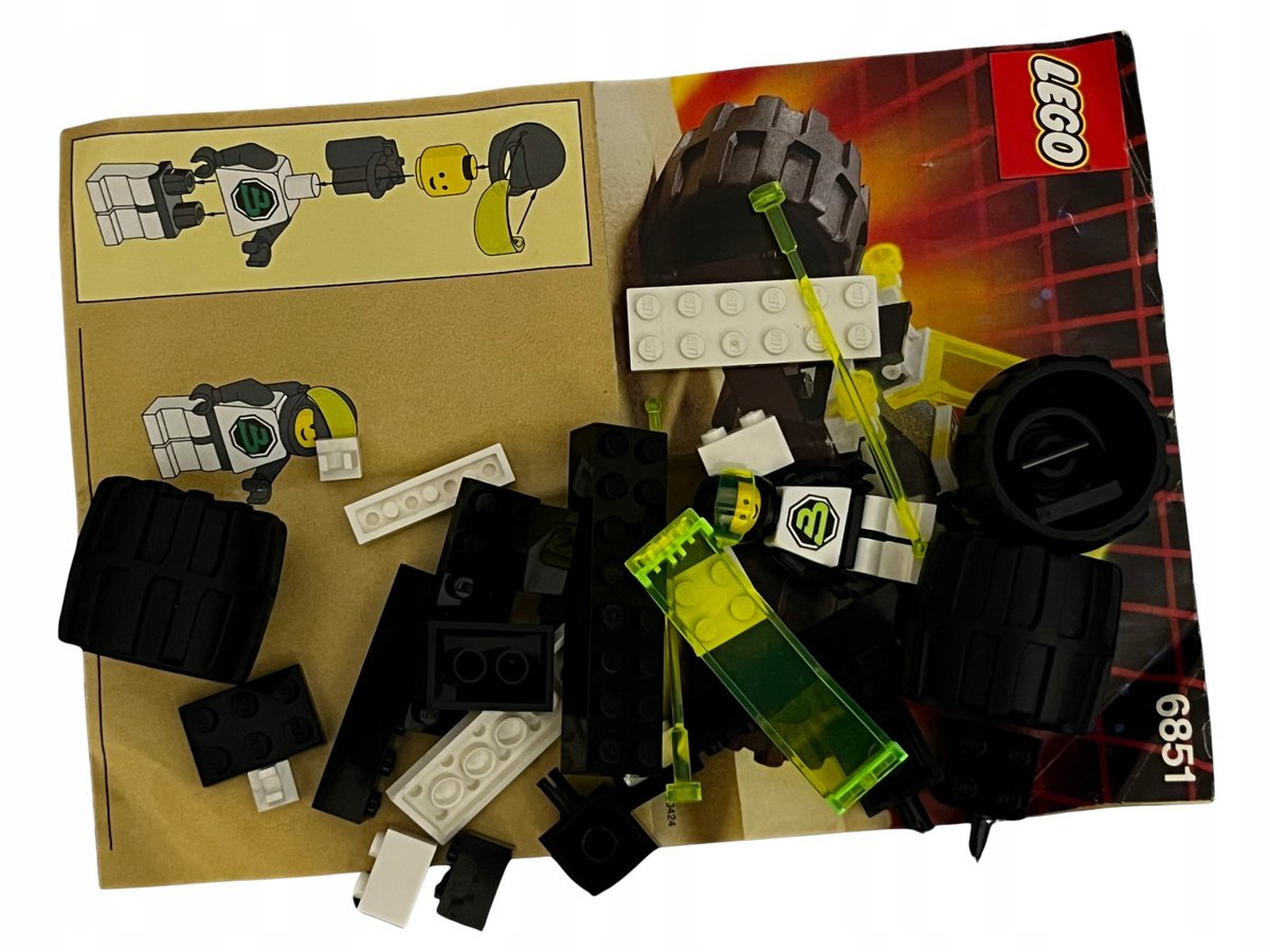 6851 LEGO Trzykołowy pojazd kosmiczny