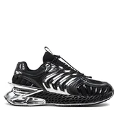 Sneakersy męskie - Sneakersy Plein Sport FACS USC0434 STE003N Czarny - miniaturka - grafika 1