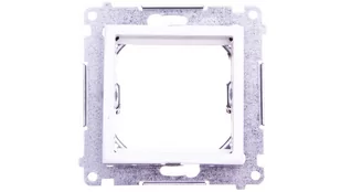 Kontakt Simon Adapter (Przejściówka) Na Osprzęt Standardu 45×45 Da45.01/11 Biały Sim54 - Gniazdka elektryczne - miniaturka - grafika 1
