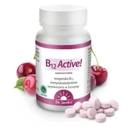 Układ nerwowy - Dr. Jacob's Medical GmbH Dr Jacobs B12 Active! 60 tabletek 3602071 - miniaturka - grafika 1