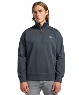 Bluza Lee HALF ZIP SWS 112364129 Washed Black L - Bluzy męskie - miniaturka - grafika 1