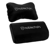 Gadżety dla graczy - noblechairs noblechairs Pillow-set for EPIC/ICON/HERO - Black/White - Czarno-biały - Tkanina - NBL-SP-PST-003 - miniaturka - grafika 1