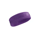 Apaszki i szaliki męskie - COMPRESSPORT Opaska na głowę THIN HEADBAND ON/OFF lilac - miniaturka - grafika 1
