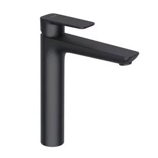 Kludi 402963975 PURE&STYLE jednouchwytowa bateria umywalkowa 215 mm czarny mat - Baterie umywalkowe - miniaturka - grafika 1