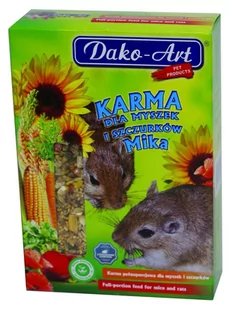 Dako-Art Mika pełnowartościowy pokarm dla myszek i szczurów 500g - Karma dla gryzoni - miniaturka - grafika 1