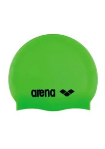 Czepek Pływacki dziecięcy Arena Classic Lime,Black - Pływanie - miniaturka - grafika 1