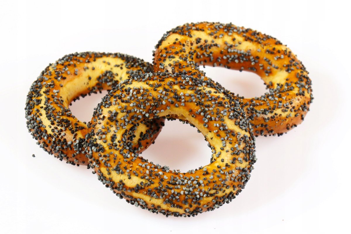 WULKAN PRECLE BIESZCZADZKIE Z MAKIEM 1.4KG obwarzanki bajgle bublin