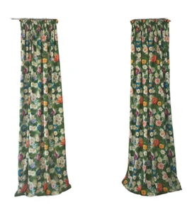 Zasłona VELVET 145x170 z motywem Stokrotki 3D - Zasłony - miniaturka - grafika 1