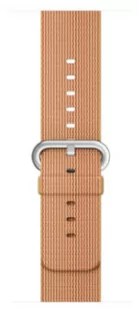 Apple pasek z plecionego nylonu w kolorze złotym/czerwonym do koperty 42 mm MMA62ZM-A - Akcesoria do smartwatchy - miniaturka - grafika 1