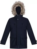 Kurtki i płaszcze dla chłopców - Regatta Unisex dziecięca kurtka Podrick Parka, granatowy, 5 Lata - miniaturka - grafika 1