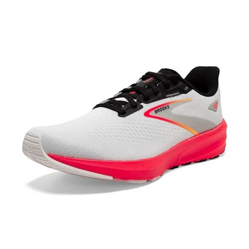 Brooks Launch 10, Damskie trampki, Blue Black Fiery Coral, 37.5 EU