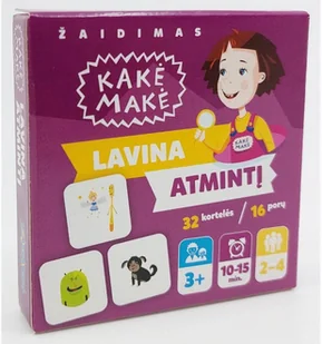 Stalo žaidimas Kakė Makė - Zabawki interaktywne dla dzieci - miniaturka - grafika 1