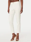 Spodnie damskie - Rinascimento Spodnie materiałowe CFC0128650003 Biały Regular Fit - miniaturka - grafika 1