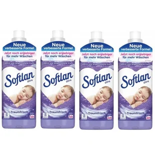 SOFTLAN Ultra Płyn do płukania Traumfrisch 4x1l - Środki do prania - miniaturka - grafika 1