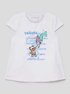 T-shirt z nadrukowanym motywem - Koszulki dla dziewczynek - miniaturka - grafika 1