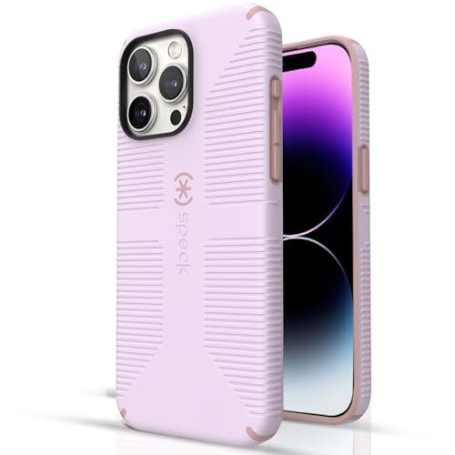 Speck Etui na iPhone'a 15 Pro Max, zaprojektowane z myślą o MagSafe, uchwyt chroniący przed upadkiem, odporne na zarysowania, miękkie w dotyku, etui na telefon 16.7 cm, uchwyt CandyShell, miękki,