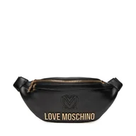 Nerki - Saszetka nerka LOVE MOSCHINO JC4363PP0LK1200A Czarny - miniaturka - grafika 1