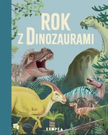 Książki edukacyjne - Rok z dinozaurami - miniaturka - grafika 1