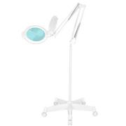 Lampy kosmetyczne - ACTIVESHOP LAMPA LUPA LED MOONLIGHT 8013/6" WHITE ZE STATYWEM AS_114955 - miniaturka - grafika 1