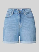 Spodenki damskie - Szorty jeansowe o kroju relaxed fit z mieszanki bawełny model ‘JOSEPHINE’ - miniaturka - grafika 1