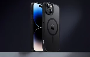 Ochronne magnetyczne etui UGREEN LP748 do iPhone 15 6.1cala (Czarna ramka) - Etui i futerały do telefonów - miniaturka - grafika 4