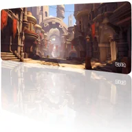 Podkładki pod mysz - PODKŁADKA POD MYSZ MYSZKĘ Miasto Scorched Oasis 80x30 TILT Prezent - miniaturka - grafika 1