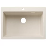 Zlewozmywaki - BLANCO 527780 Zlewozmywak PLEON 8 Silgranit delikatny biaŁy, bez armatury przelewowo-odpŁywowej - miniaturka - grafika 1