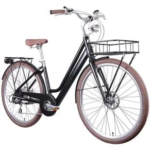 Rower elektryczny MBM La Rue D18 28 cali damski Czarny - Rowery elektryczne - miniaturka - grafika 1