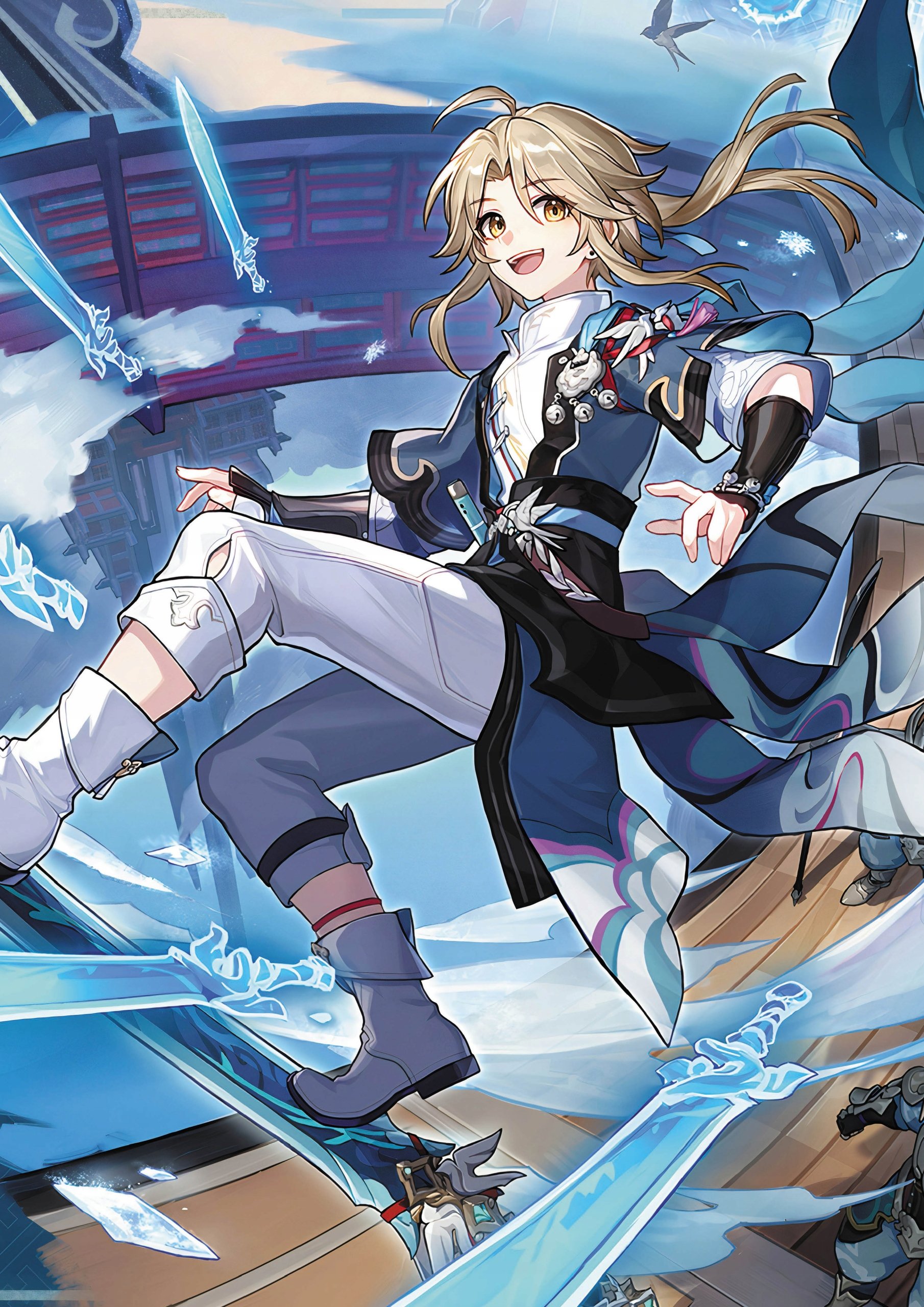 Plakat A3 Honkai Star Rail Hsr Anime Gra Yanqing