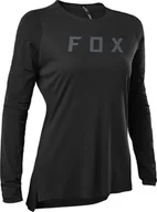 Odzież motocyklowa - Fox W Flexair Pro Ls Jersey Czarny - miniaturka - grafika 1
