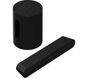 Soundbary - Sonos Ray - Sub Mini (czarny) - Wi-Fi - AirPlay - miniaturka - grafika 1