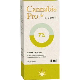Boiron Cannabis Pro 7%, olej z konopi, 11 ml - Suplementy naturalne - miniaturka - grafika 1