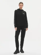 Dresy damskie - EA7 Emporio Armani Dres 8NTV58 TJQLZ 1200 Czarny Regular Fit - miniaturka - grafika 1