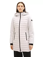 Kurtki damskie - TOM TAILOR Damska kurtka 1037477, 16339-Clouds Grey, 3XL, 16339 – Clouds Grey - miniaturka - grafika 1