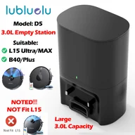 Roboty sprzątające - TEMU Robot Odkurzacz i Mop Combo 6000Pa, Lubluelu L15MAX/L15Ultra Robot Odkurzacz, Automatyczne ﾅ‖dowanie, 5 Map, 30 Stref Zakazanych, - miniaturka - grafika 1