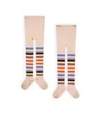 Rajstopy dziecięce - No-No Rajstopy "Rachel" w kolorze beżowym - miniaturka - grafika 1