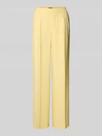 Spodnie damskie - Spodnie o kroju regular fit z mieszanki wiskozy model ‘CARMEN’ - miniaturka - grafika 1