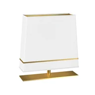 Lampy stojące - Volans lampa stołowa biała MZ5026 Milagro - miniaturka - grafika 1