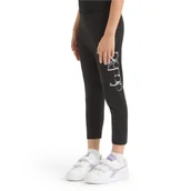 Odzież sportowa dziecięca - Legginsy dziewczęce DIADORA JG. LEGGINGS GRAFFITI - miniaturka - grafika 1