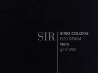 Artykuły biurowe - Papeterra Próbka formatu A6, Sirio Color/e Nero E20 Denim. Czarny - tkanina lniana 1 str wzór, przyjazny środowisku 290g (ppp610) ppp610 - miniaturka - grafika 1
