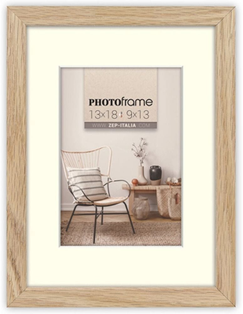ZEP Malmo natural 20x20/30x30 Holz mit Passepartout V4530N