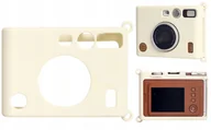 Torby fotograficzne i futerały - Futerał Etui Pokrowiec Case Silikon Do Fuji Fujifilm Instax Mini Evo / Biały - miniaturka - grafika 1